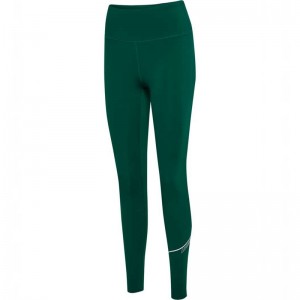 Hummel Court Mid Waist Pocket W Ženske Dukserice Zelene | 752102-175