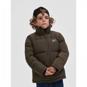 Hummel Crisp Tex Dječje Jakne Smeđe | 066732-754