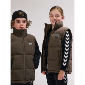 Hummel Crisp Tex Dječje Prsluk Smeđe | 522960-079