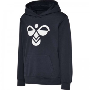 Hummel Cuatro Dječje Majica s Kapuljačom Crne | 368430-902
