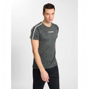 Hummel Ducas S/S Muške Majice Crne | 861520-255