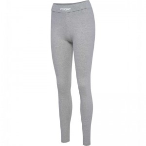 Hummel Elemental Cotton Hw Ženske Hulahopke Sive | 143459-512