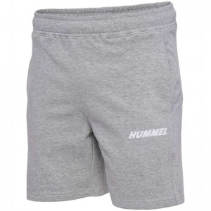 Hummel Elemental Cotton Muške Kratke Hlače Sive | 395589-342