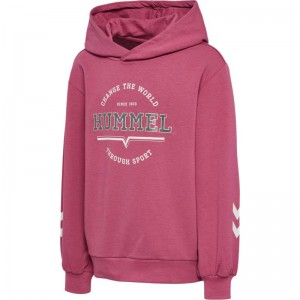 Hummel Elena Dječje Majica s Kapuljačom Roze | 678750-162