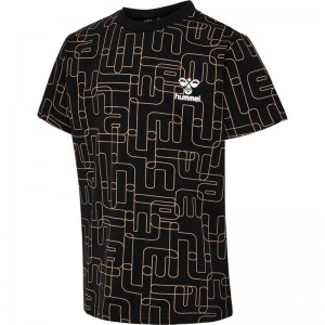 Hummel Equality S/S Dječje Majice Crne | 992138-945