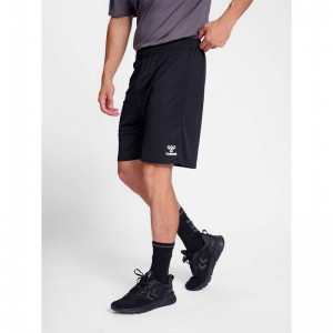 Hummel Essential Muške Kratke Hlače Crne | 750333-551