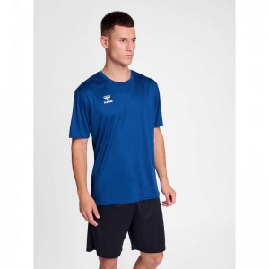 Hummel Essential S/S Muške Dres Plave | 436054-075