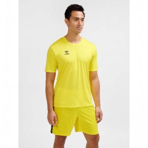 Hummel Essential S/S Muške Jakne Žute | 434257-474