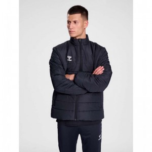 Hummel Essential Short Bench Muške Jakne Crne | 445513-751