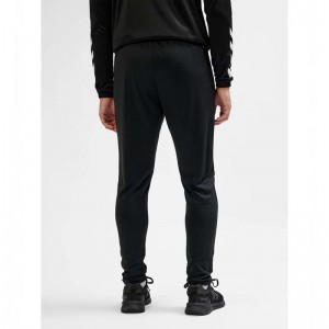 Hummel Essential Training Muške Hlače Crne | 042077-739