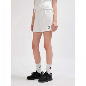 Hummel Essential Ženske Kratke Hlače Bijele | 225396-391