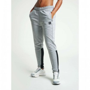 Hummel Essi Tapered Ženske Hlače Sive | 718066-673