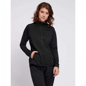 Hummel Essi Zip Ženske Jakne Crne | 749212-406