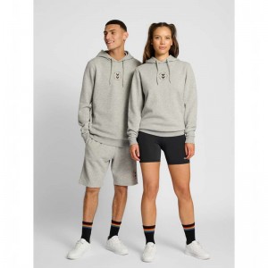 Hummel Everything Nothing Muške Majica s Kapuljačom Sive | 483877-367