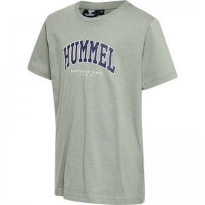 Hummel Fast S/S Dječje Majice Sive | 824154-920