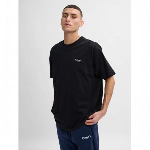 Hummel Felix Loose Muške Majice Crne | 505149-162