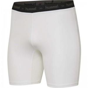 Hummel First Performance Tight Muške Kratke Hlače Bijele | 099347-298