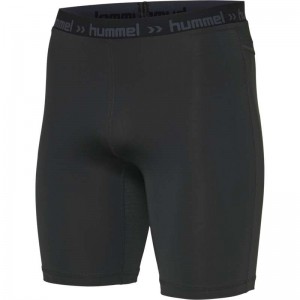 Hummel First Performance Tight Muške Kratke Hlače Crne | 539472-865