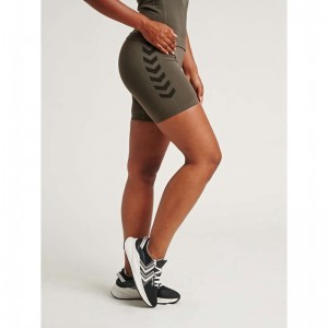 Hummel First Seamless Tr Sht Tigh W Ženske Jakne Zelene | 500514-040