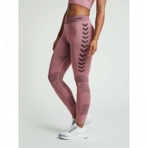Hummel First Seamless Tr Tights W Ženske Kratke Hlače Roze | 238113-132