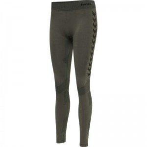 Hummel First Seamless Tr W Ženske Hulahopke Zelene | 536253-642