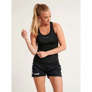Hummel First Seamless W Ženske Majica bez Rukava Crne | 175870-173