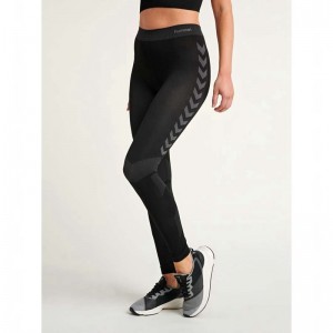 Hummel First Seamless Ženske Hulahopke Crne | 523563-314