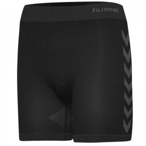 Hummel First Seamlesstights W Ženske Kratke Hlače Crne | 487777-112