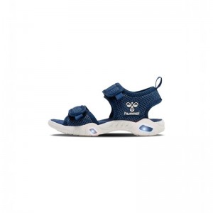 Hummel Flash Dječje Sandale Plave | 992684-202