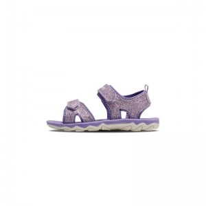 Hummel Glitter Jr Dječje Majica s Kapuljačom Ljubičaste | 325187-655