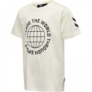 Hummel Global S/S Dječje Sets Bijele | 575223-621