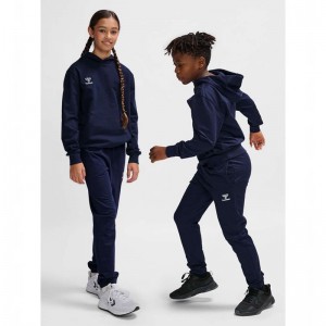 Hummel Go 2.0 Dječje Majica s Kapuljačom Tamnoplave | 455144-641