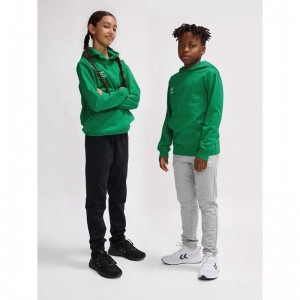 Hummel Go 2.0 Dječje Majica s Kapuljačom Zelene | 778210-602