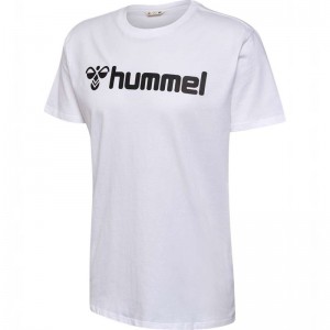 Hummel Go 2.0 Logo S/S Muške Majice Bijele | 725090-207