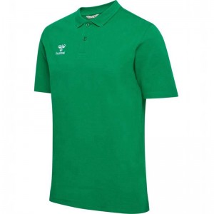 Hummel Go 2.0 Muške Polo Majice Zelene | 992341-370