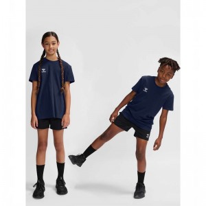 Hummel Go 2.0 S/S Dječje Majice Tamnoplave | 026507-136