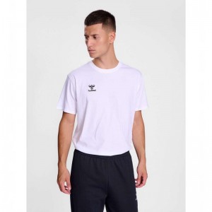 Hummel Go 2.0 S/S Muške Majice Bijele | 972746-436