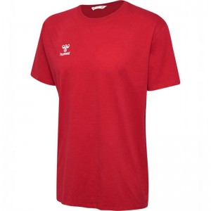 Hummel Go 2.0 S/S Muške Majice Crvene | 755726-547