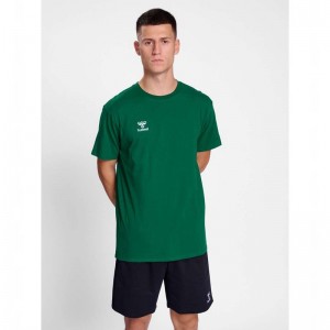 Hummel Go 2.0 S/S Muške Majice Zelene | 602261-376
