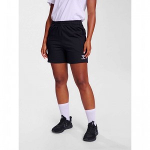 Hummel Go 2.0 Sweat Ženske Kratke Hlače Crne | 485867-842