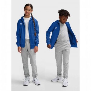 Hummel Go 2.0 Zip Dječje Majica s Kapuljačom Plave | 733328-152