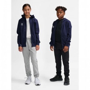 Hummel Go 2.0 Zip Dječje Majica s Kapuljačom Tamnoplave | 810251-516