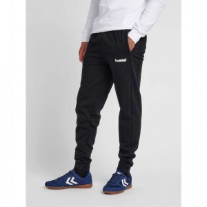 Hummel Go Cotton Muške Hlače Crne | 994995-875