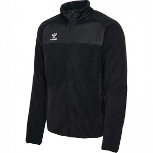 Hummel Go Fleece Muške Jakne Crne | 097694-743