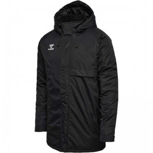 Hummel Go Parka Jacket Muške Parka Crne | 156820-050