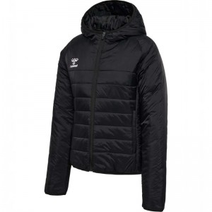 Hummel Go Quilted Hood Ženske Jakne Crne | 542353-023