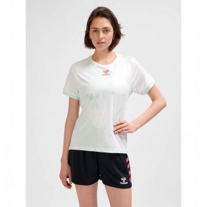 Hummel Graphic Universe Ss Ženske Dres Bijele | 476899-212