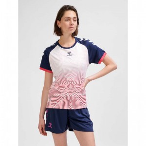 Hummel Graphic Universe Ss Ženske Dres Roze | 987152-013