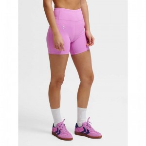 Hummel Hiit Impact Hw Short Ženske Hulahopke Roze | 247590-625