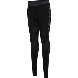Hummel Hummel First Seamless Dječje Hulahopke Crne | 827890-979